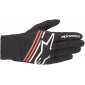 Γάντια μηχανής ALPINESTARS REEF Black/White/Red Fluorescent thumb